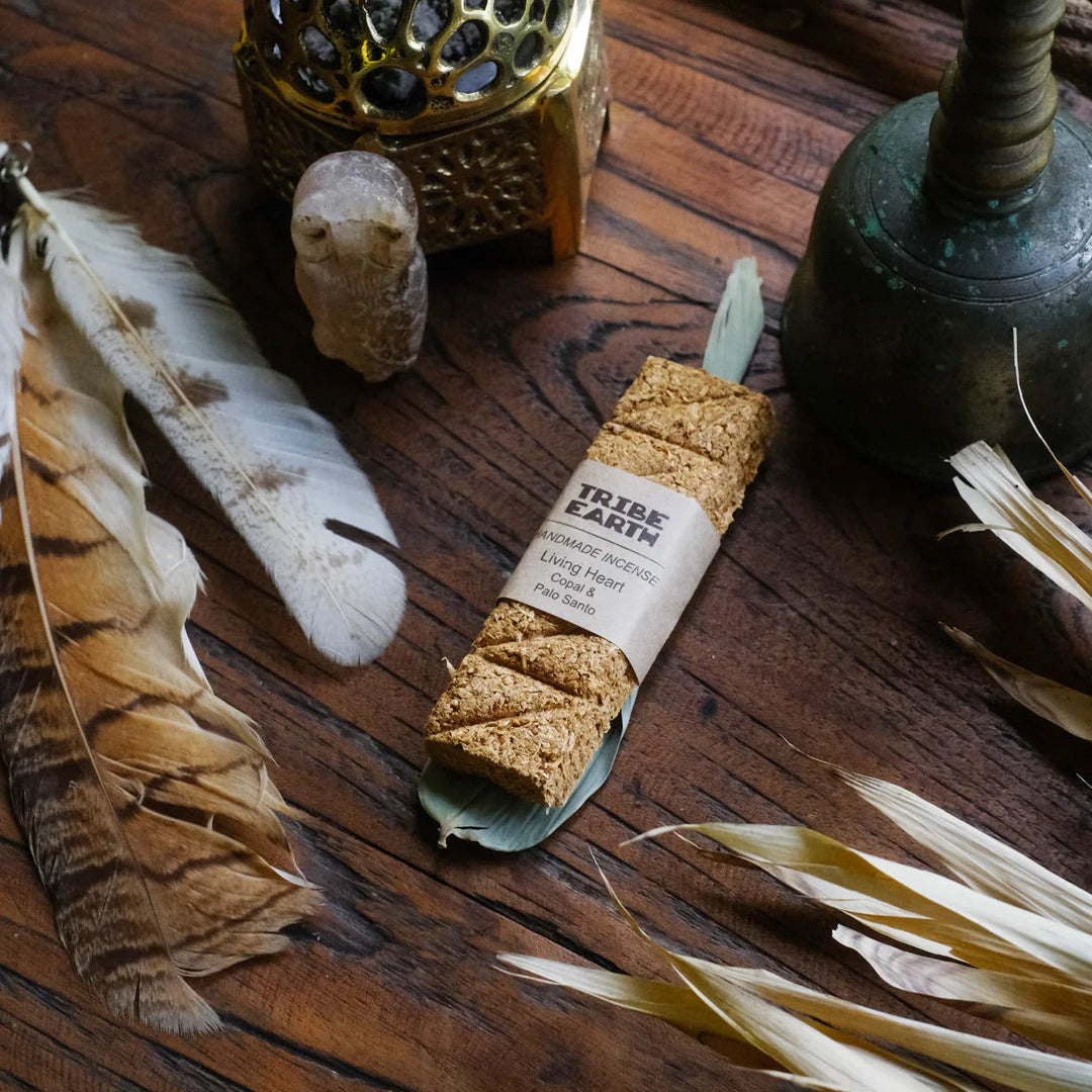 Copal & Palo Santo Incense (Living Heart) – Tribe Earth