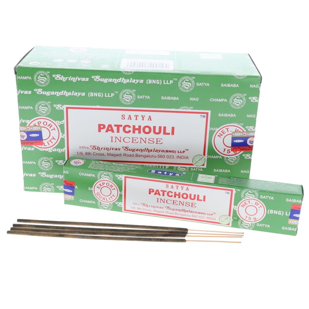 Satya Patchouli Incense - The Crescent Moon