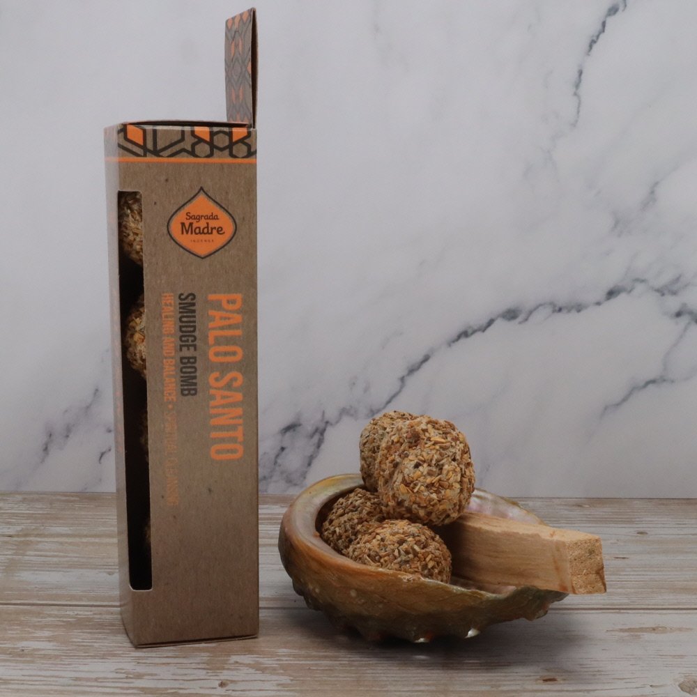 Palo Santo Smudge Bombs – Sagrada Madre - Balance & Cleansing