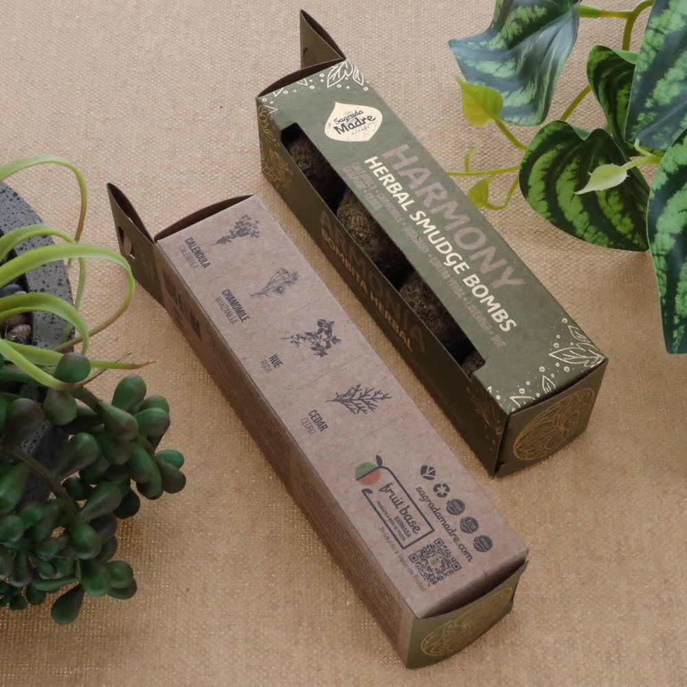 Harmony Herbal Smudge Bombs – Herbal Calm & Cleansing