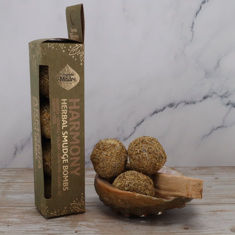 Harmony Herbal Smudge Bombs – Herbal Calm & Cleansing