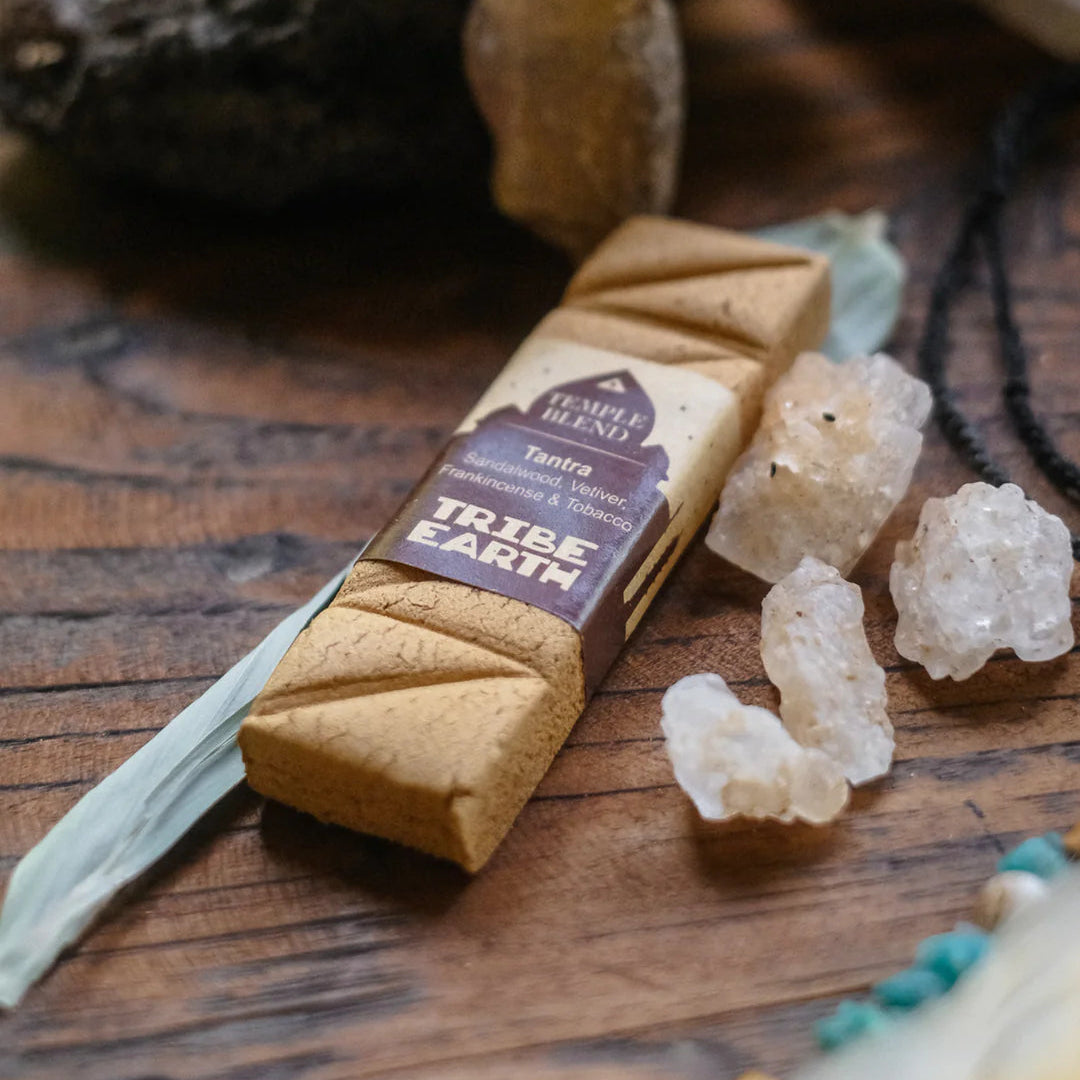 Sandalwood & Frankincense Incense (Tantra Temple Blend) - Tribe Earth