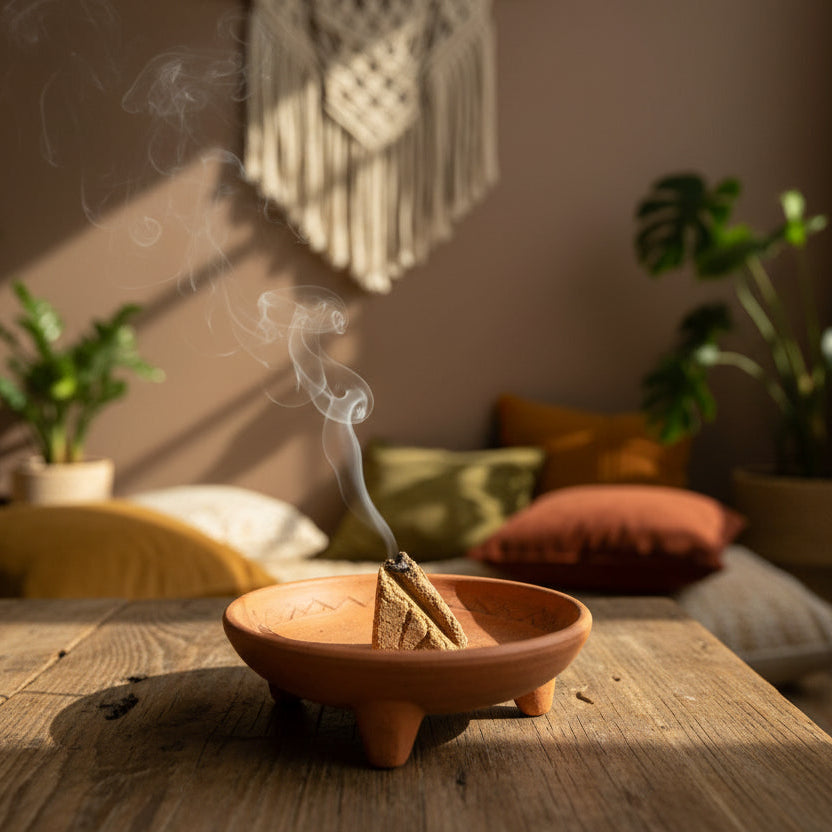 Sandalwood & Resin Incense (Glade Temple Blend) - Tribe Earth