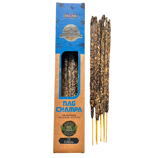Ullas Organico Nag Champa Incense - The Crescent Moon