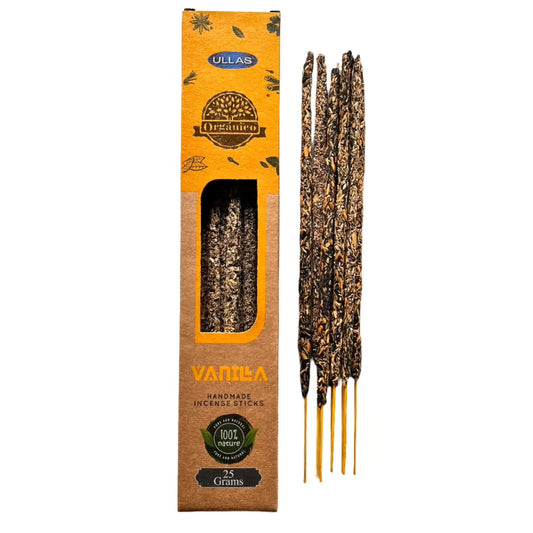 Ullas Organico Vanilla Incense - The Crescent Moon