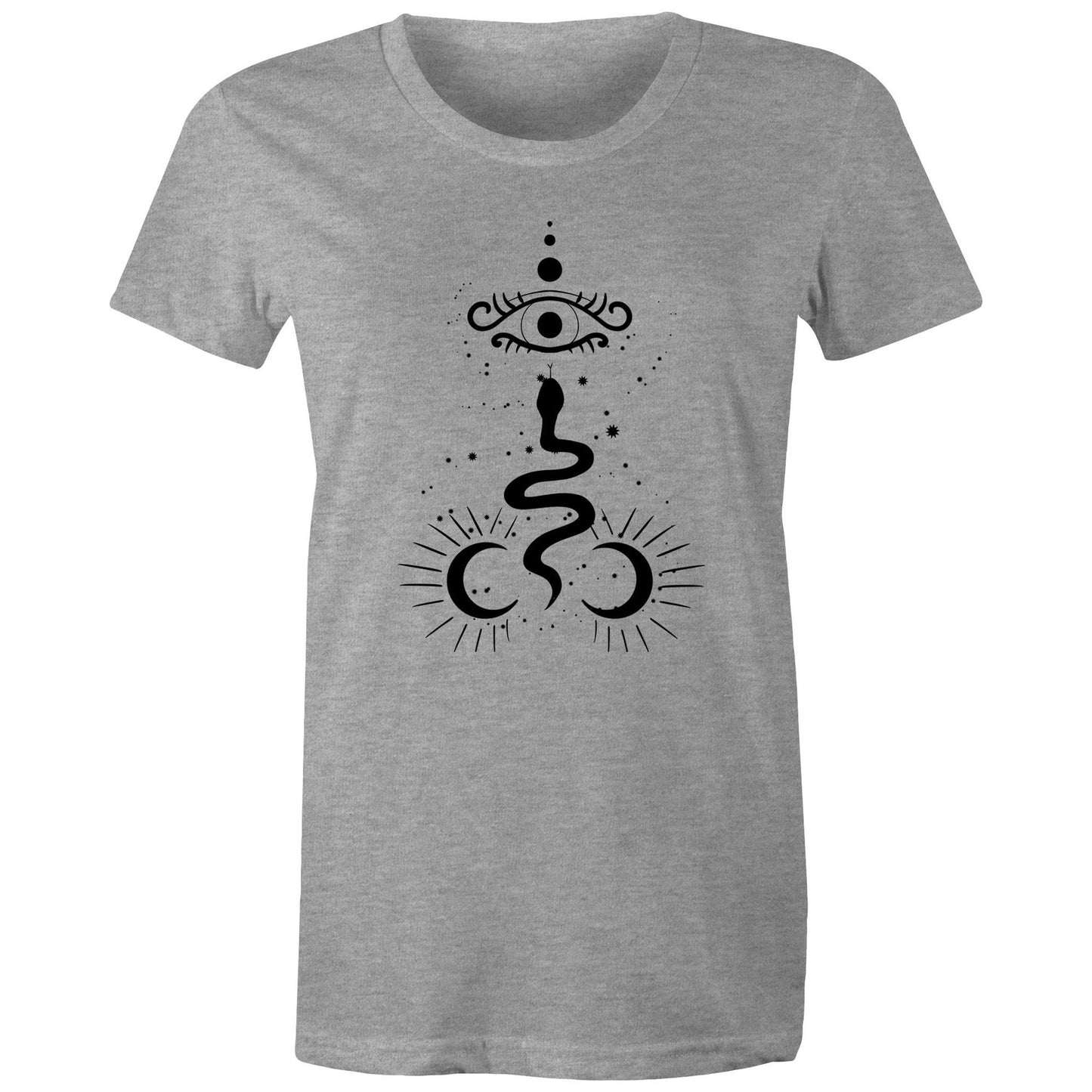 Women's Earthfolk T shirt - Mystery Serpent