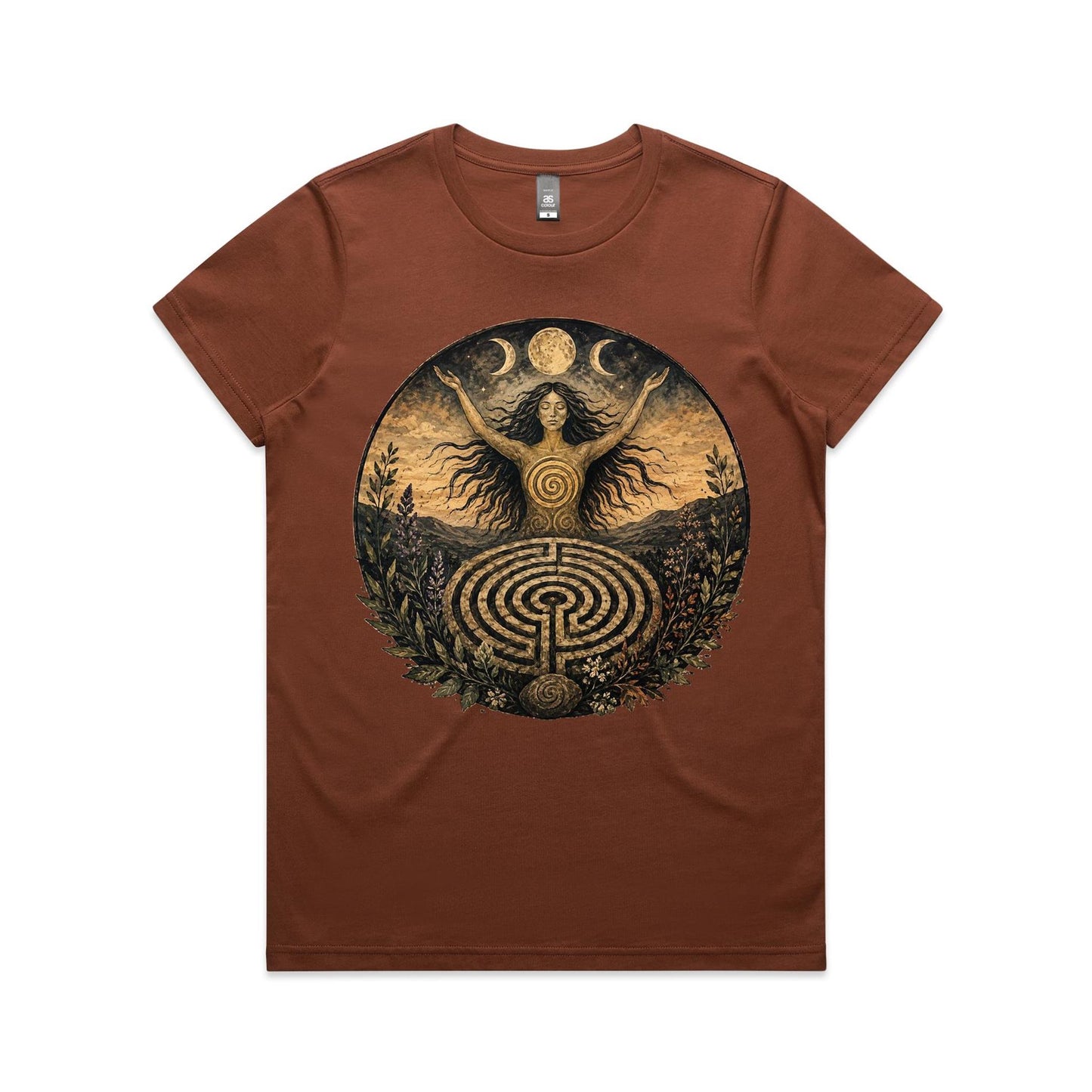 Goddess of the Labyrinth T-Shirt | Goddess Graphic Tee
