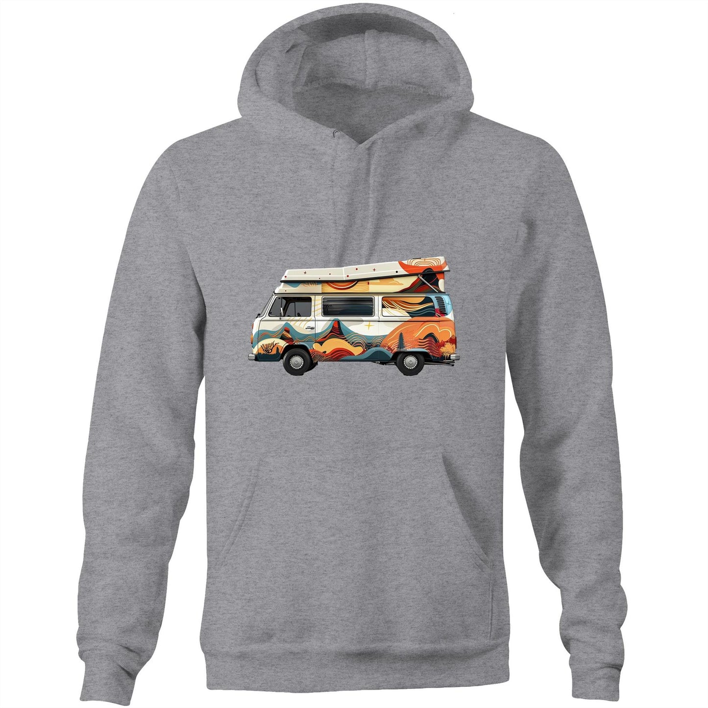 Unisex Earthfolk Hoodie - Kombi Kool - The Crescent Moon