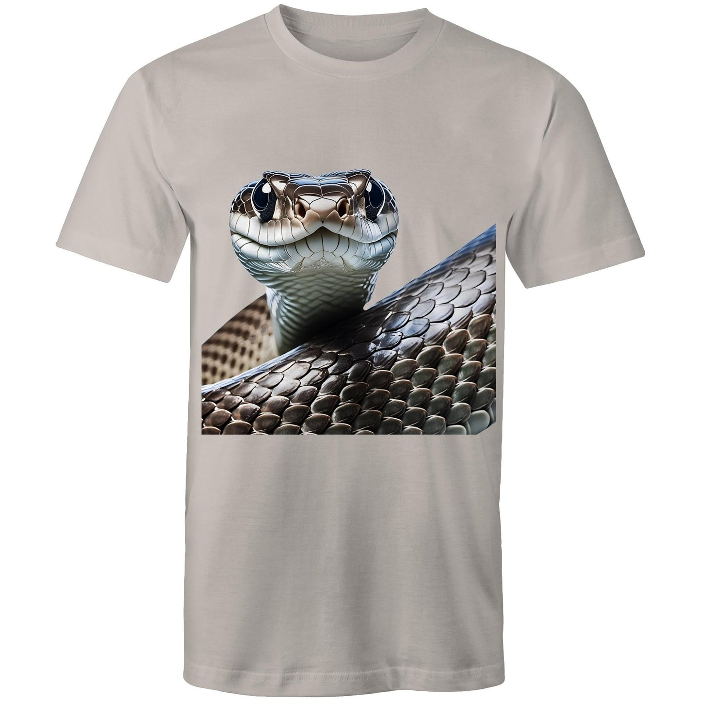 Men's Earthfolk Printed T shirt - SSSnake - The Crescent Moon