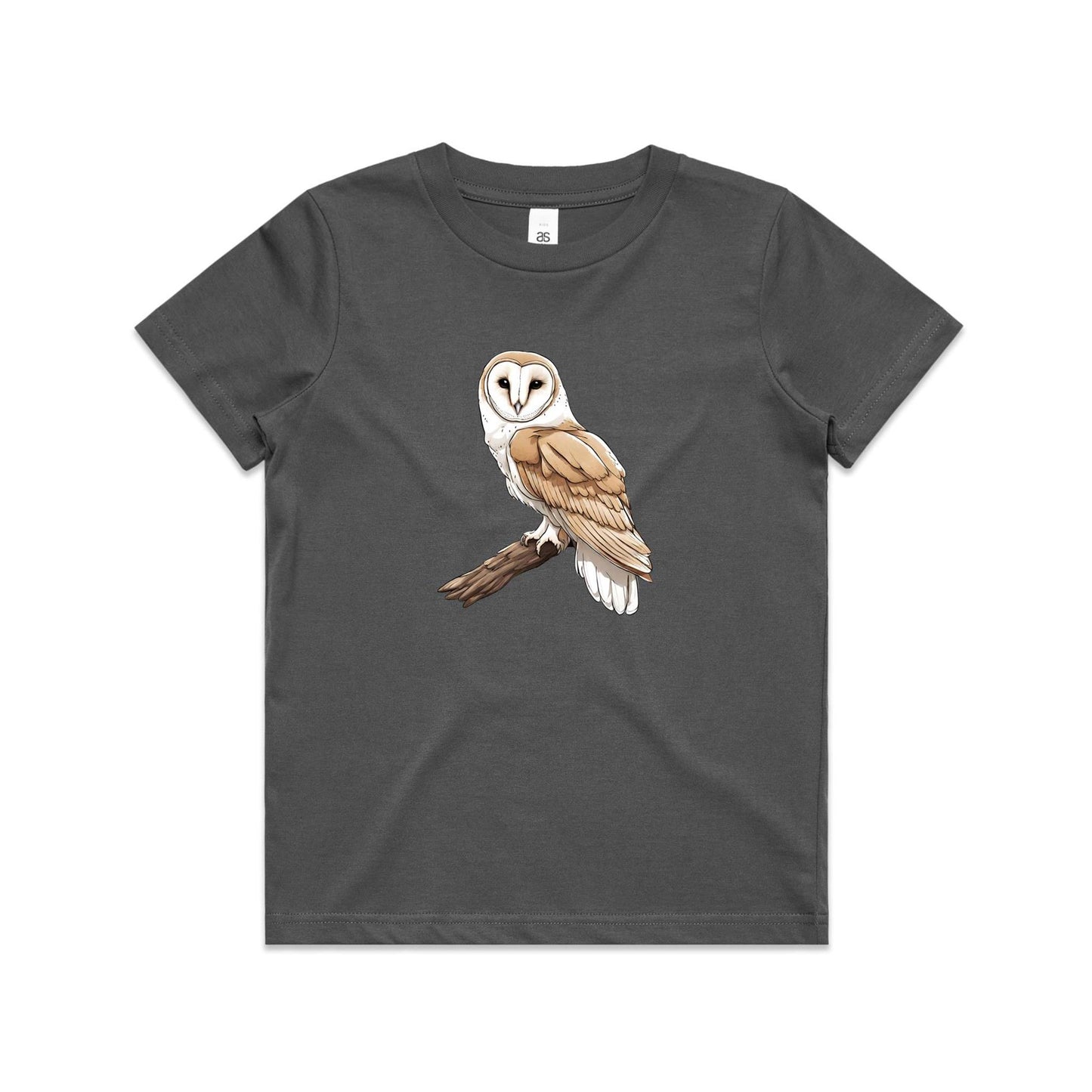 Kid's Earthfolk T-shirt - Barn Owl