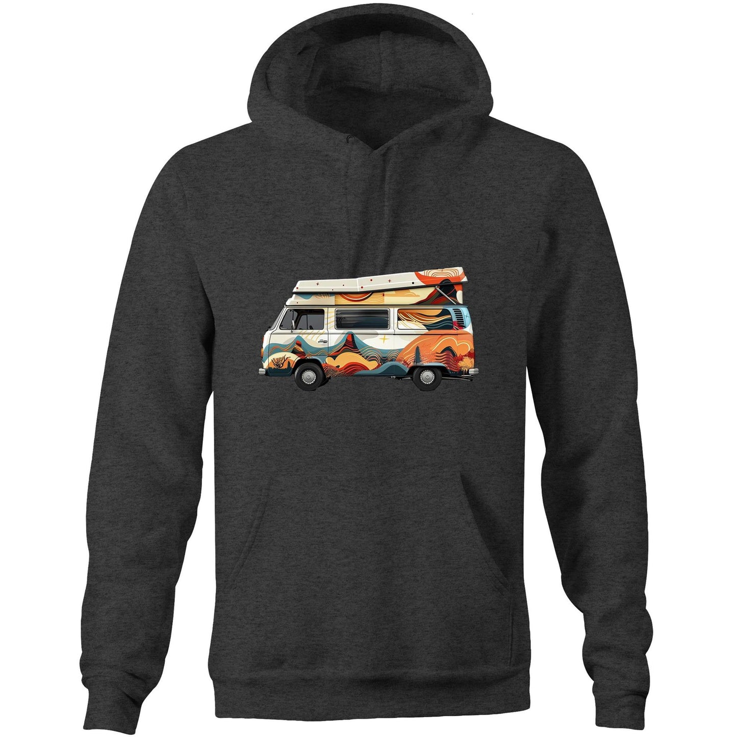 Unisex Earthfolk Hoodie - Kombi Kool - The Crescent Moon