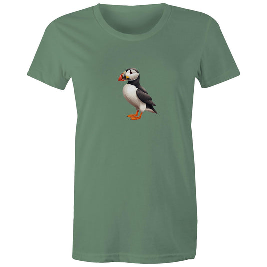 Women's Earthfolk Printed T shirt - Puffin