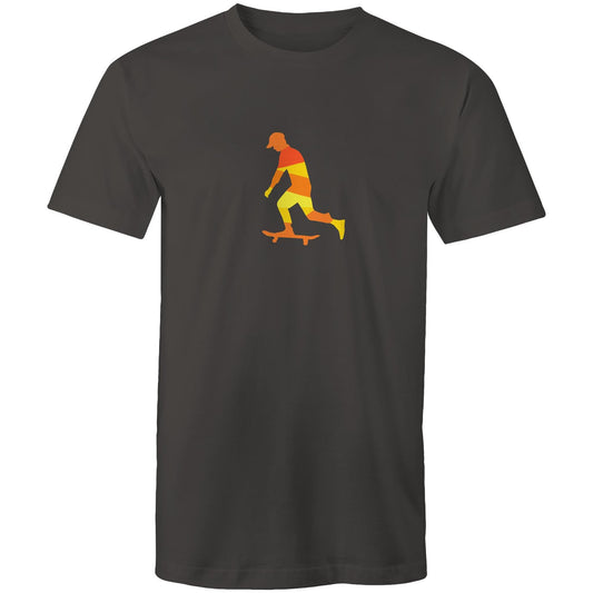 Men's Earthfolk T shirt - Sunset Skater