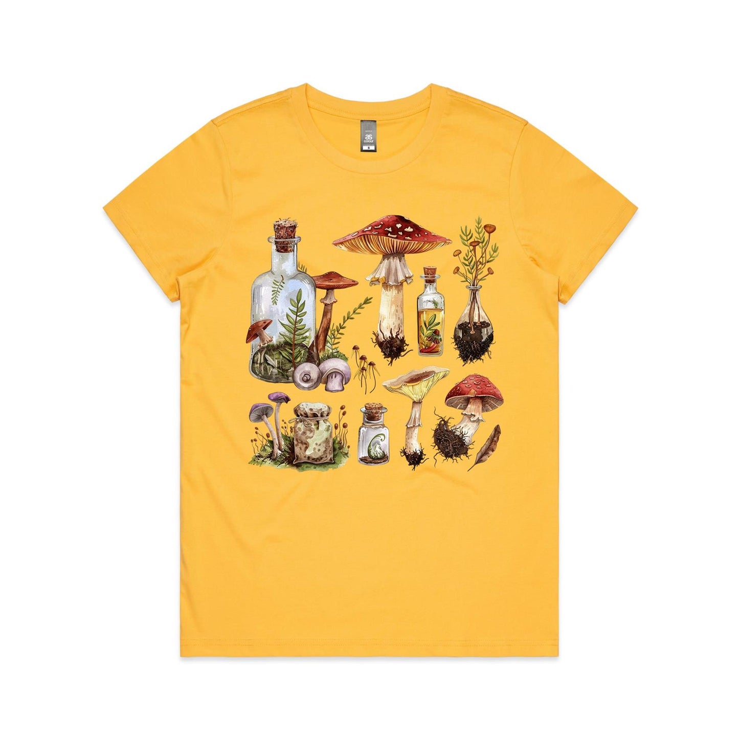 Women's Earthfolk T-shirt - Mushroom Potions