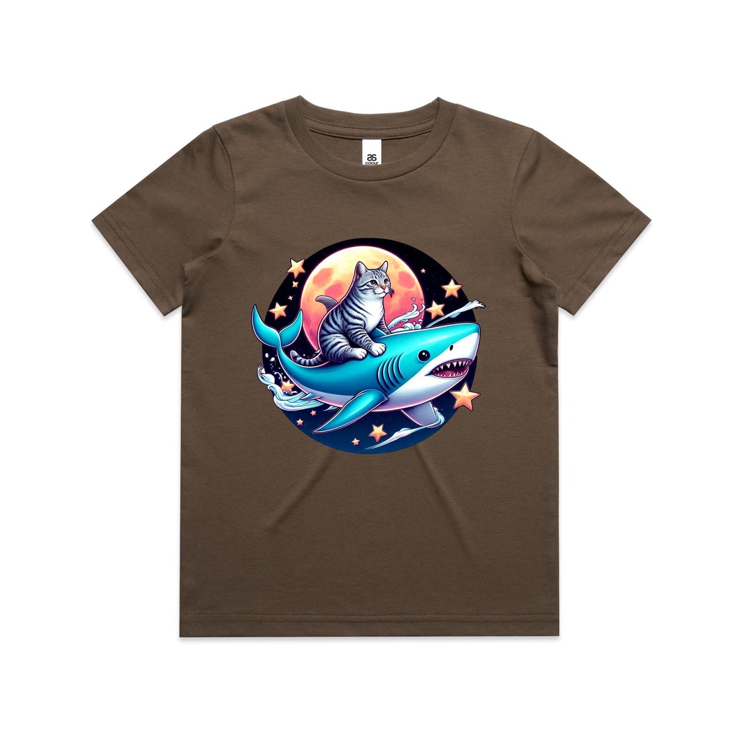 Kids Earthfolk Space Kitten T-shirt