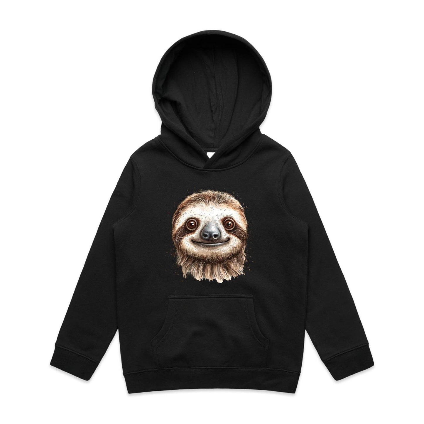 Kids Earthfolk Hoodie - Sloth - The Crescent Moon