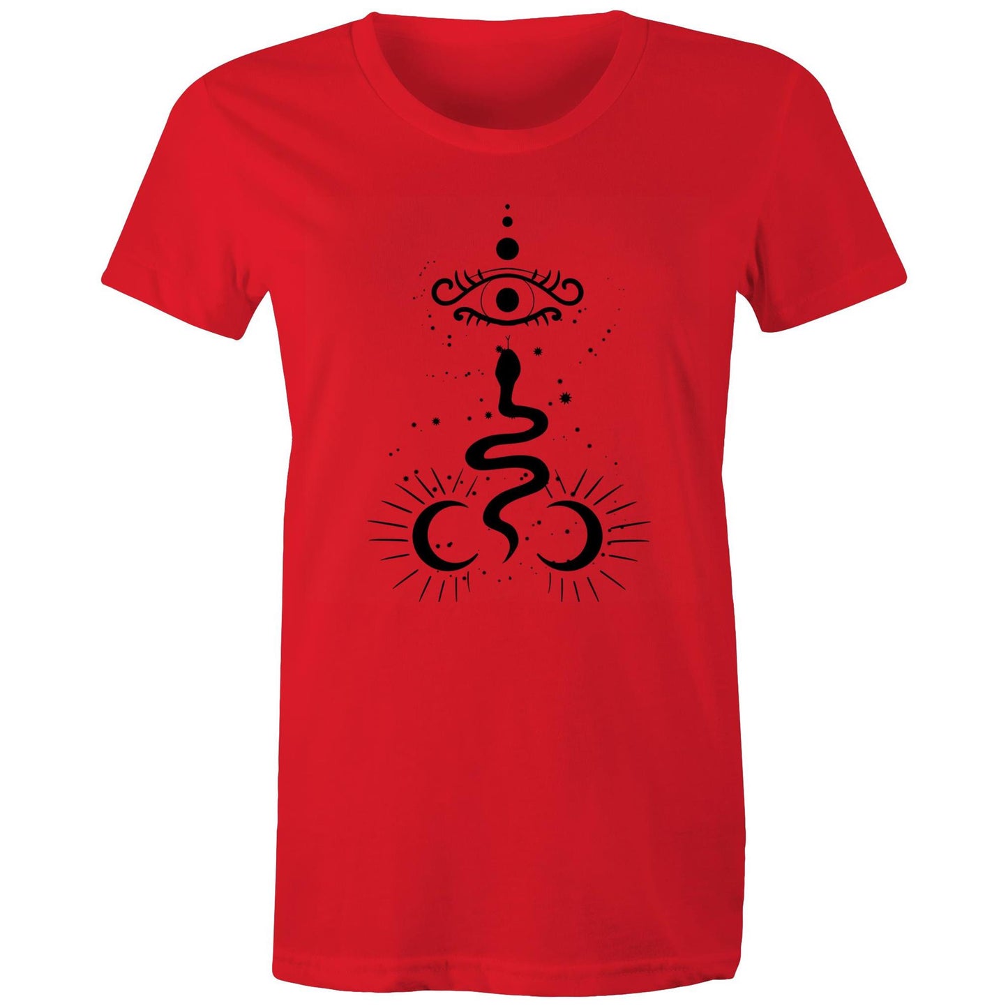 Women's Earthfolk T shirt - Mystery Serpent