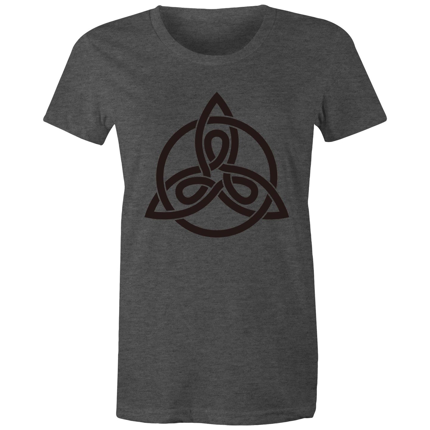 Women's Earthfolk T shirt - Celtic Knot - The Crescent Moon