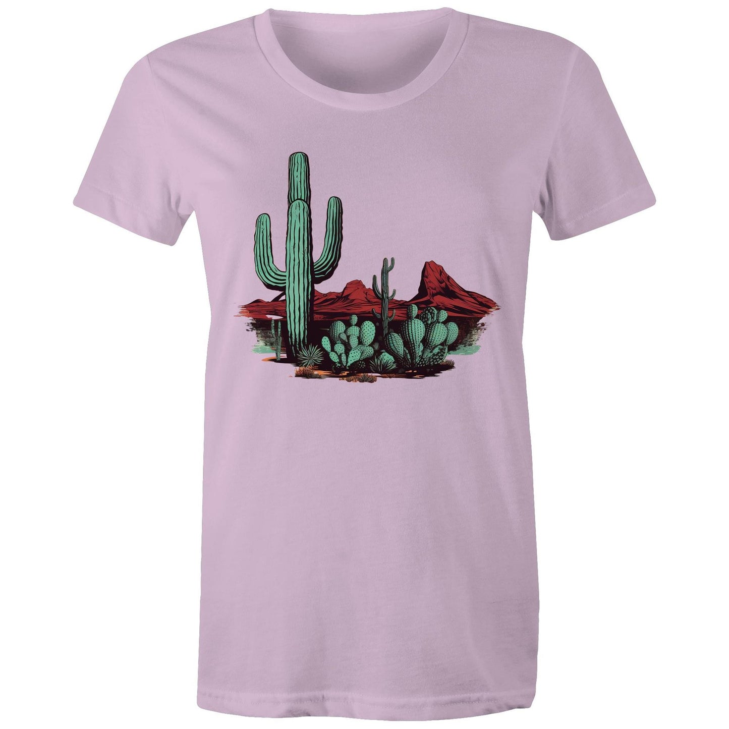 Women's Earthfolk T shirt - Cactus Desert