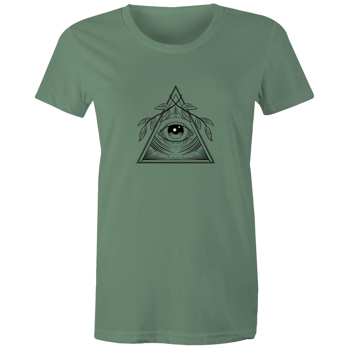 Womens Earthfolk T shirt - Natures Eye