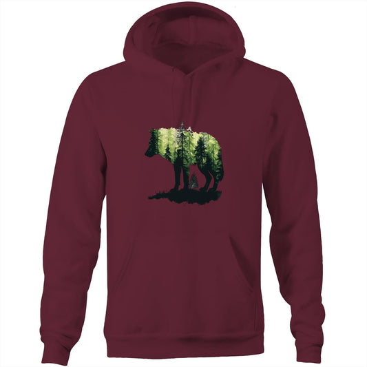 Unisex Earthfolk Hoodie - Forest Wolf