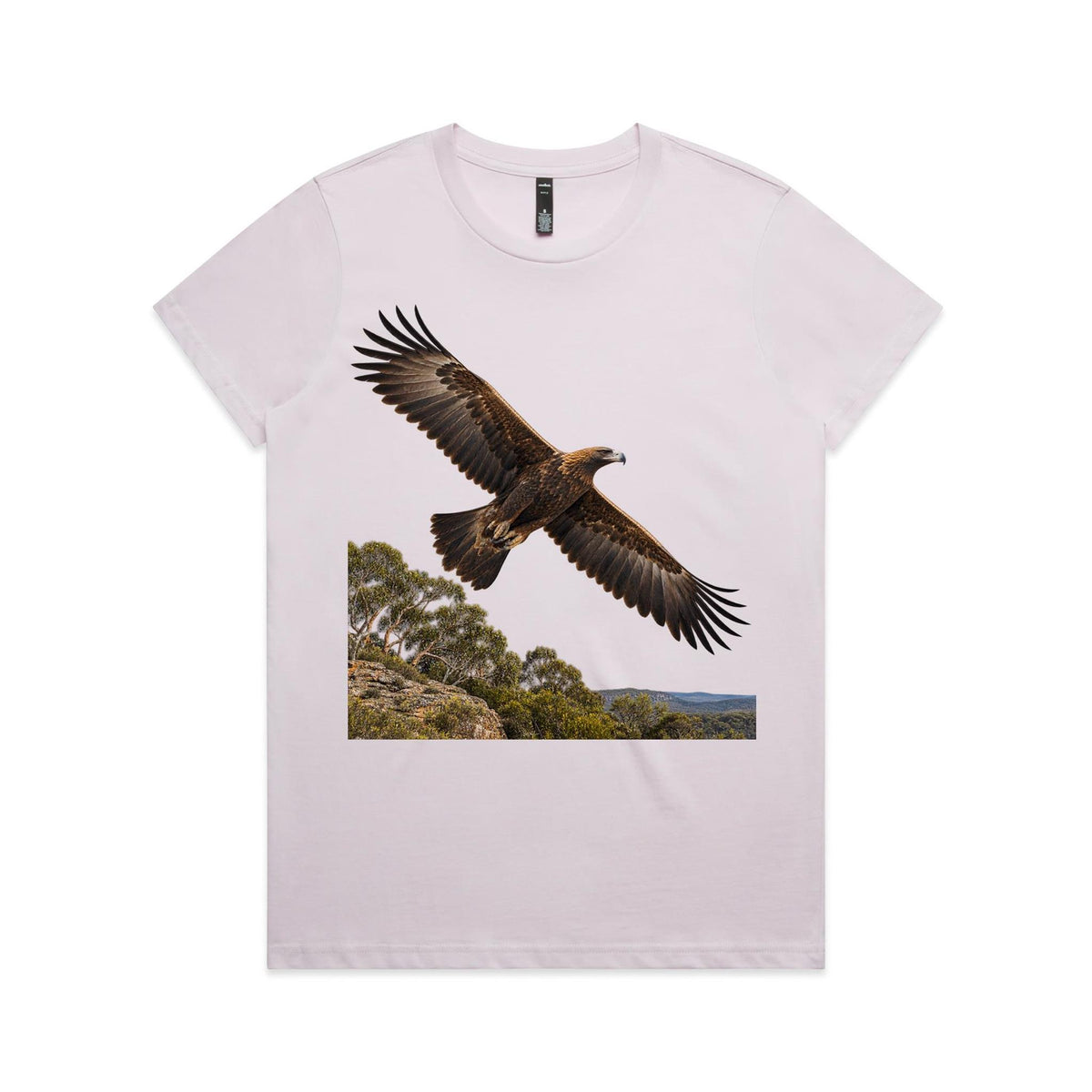 Women's Wedge Tail Eagle Graphic Printed T-shirt