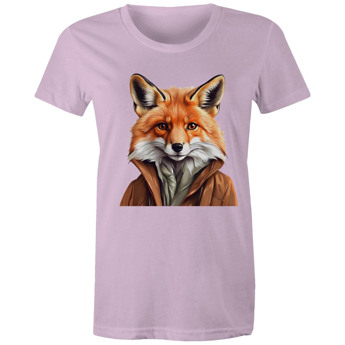 Women's Earthfolk Printed T shirt - Fantastic Fox