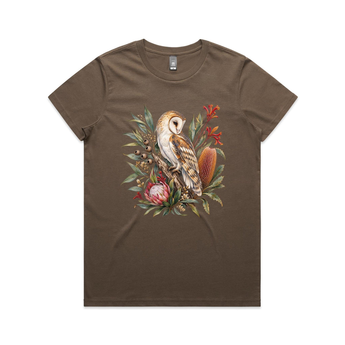 Women's Owl Botanical T-shirt