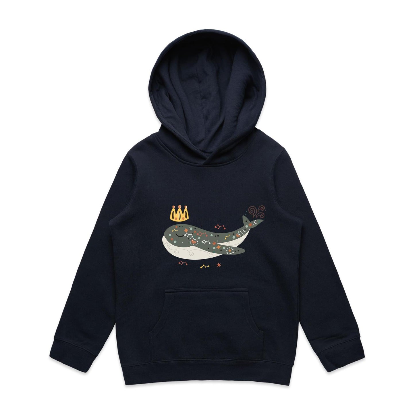 Kid's Earthfolk Hoodie - Cosmic Dream Whale