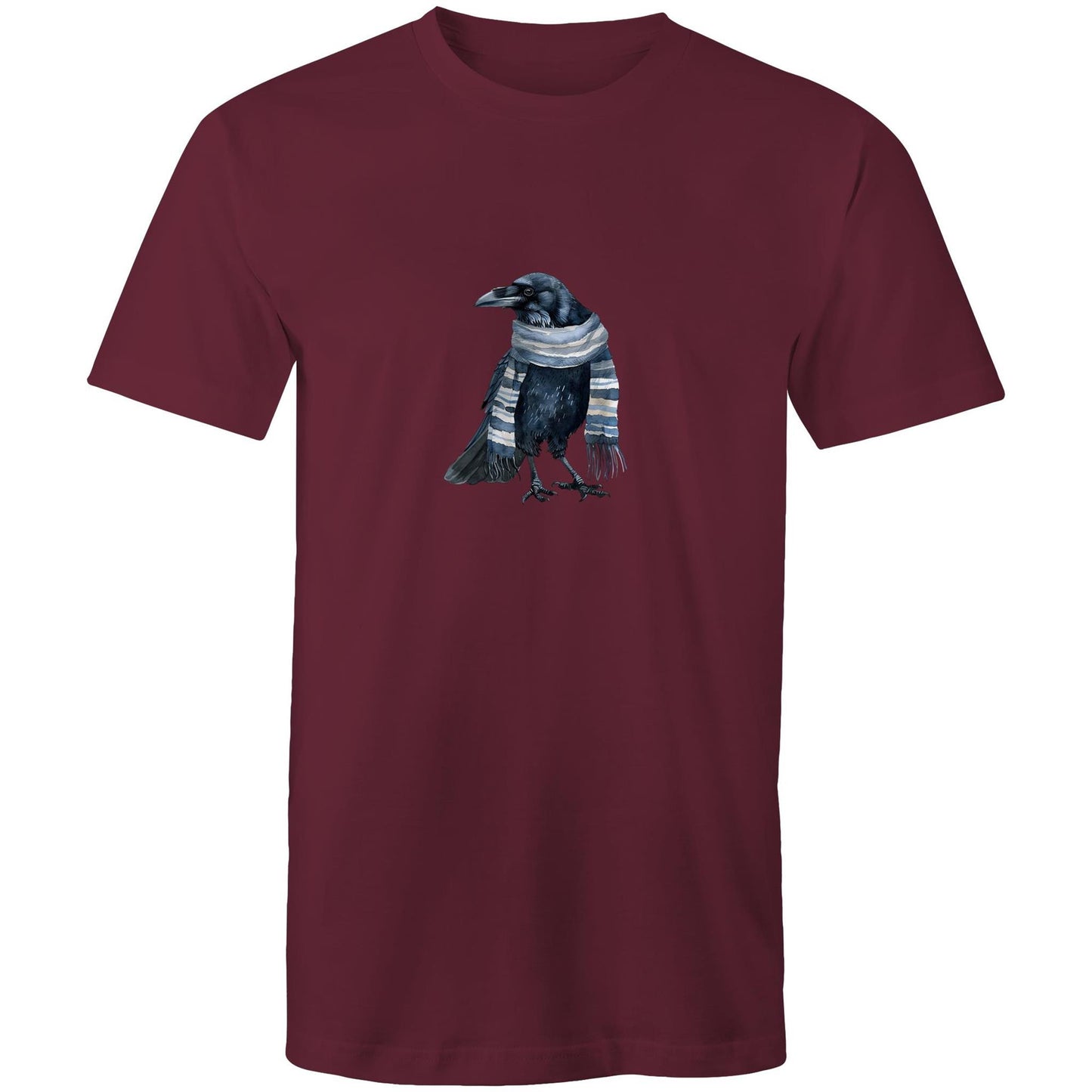 Men's Earthfolk T shirt - Graphic Crow Hipster T-shirt