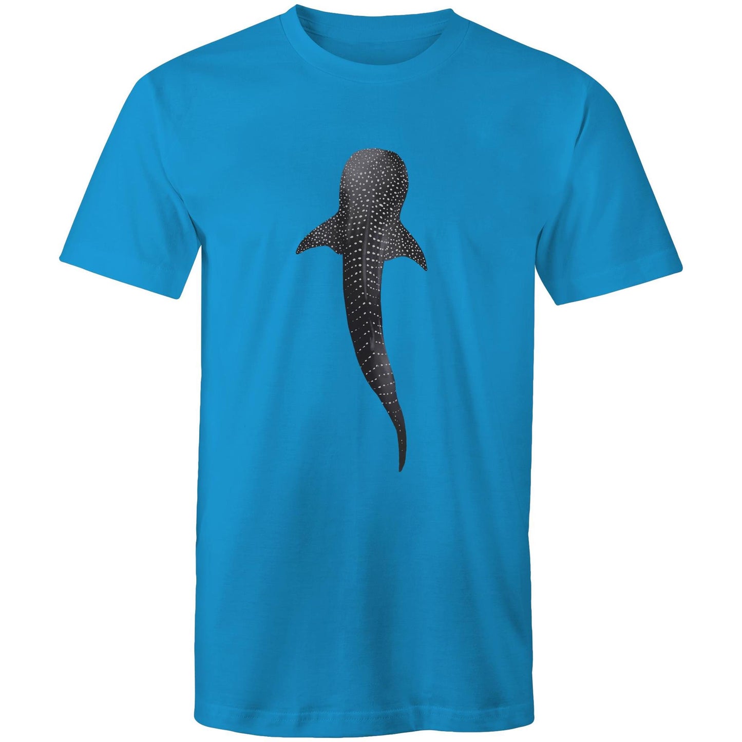 Earthfolk Printed T shirt - Mens Reaxed Fit - Whale Shark - The Crescent Moon