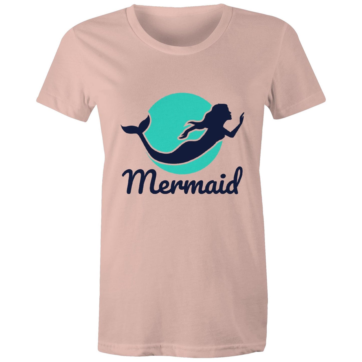 Women's Earthfolk Printed T shirt - Mermaid