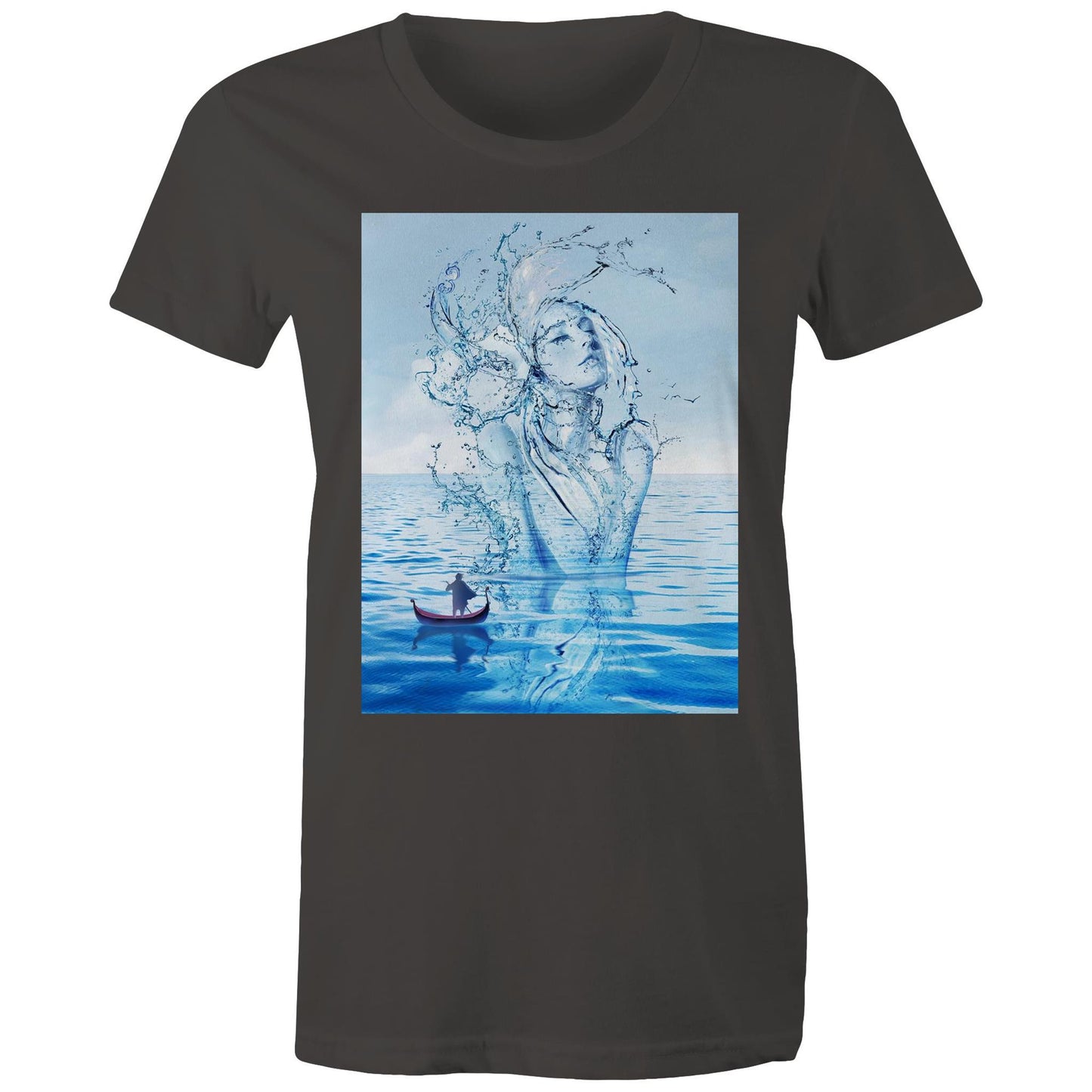 Women'S Earthfolk Printed T shirt - Ocean Spirit