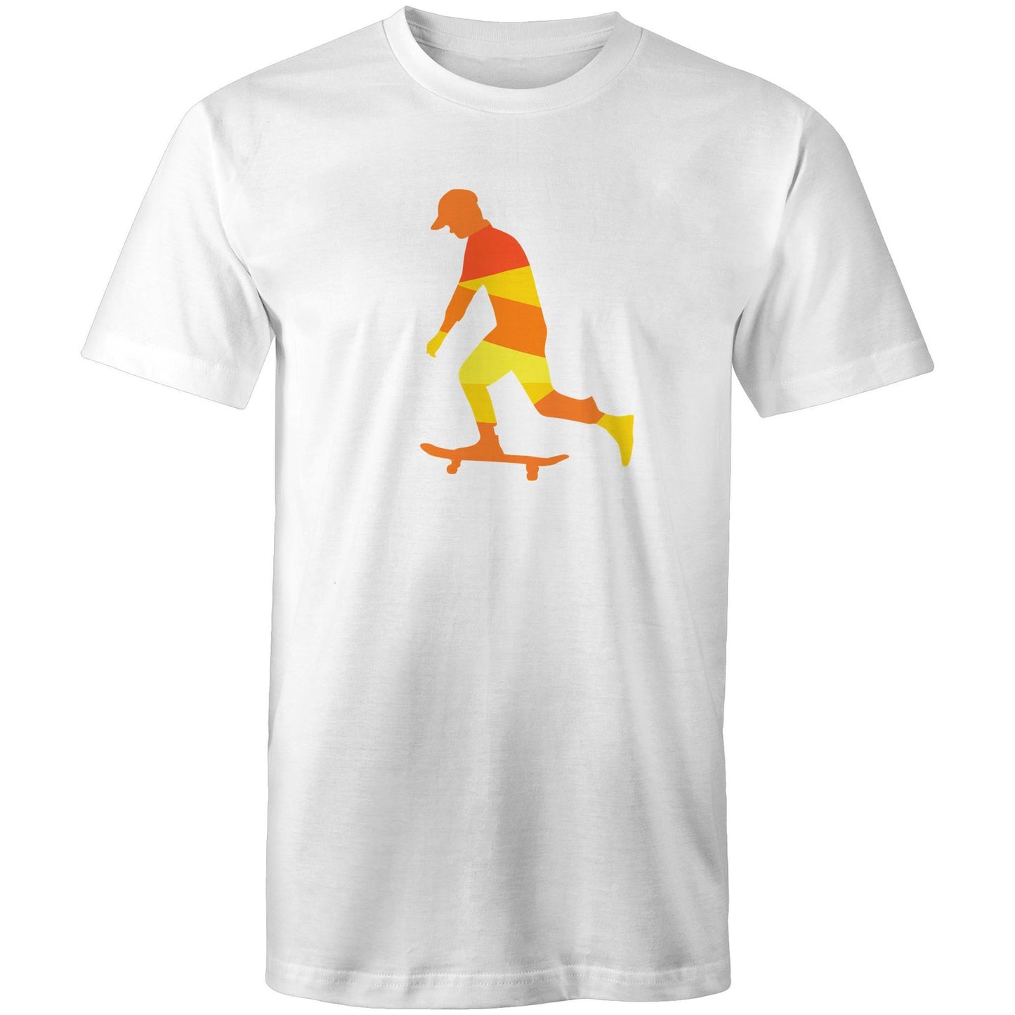 Men's Earthfolk T shirt - Sunset Skater