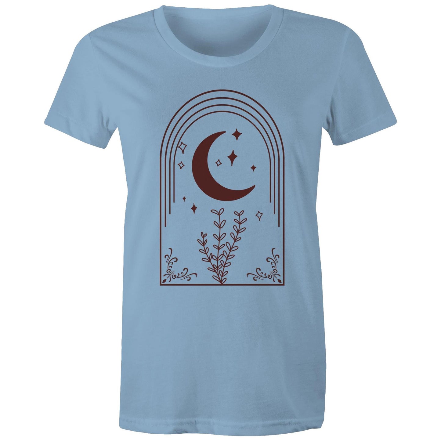 Women's Earthfolk T shirt - Moon Arch