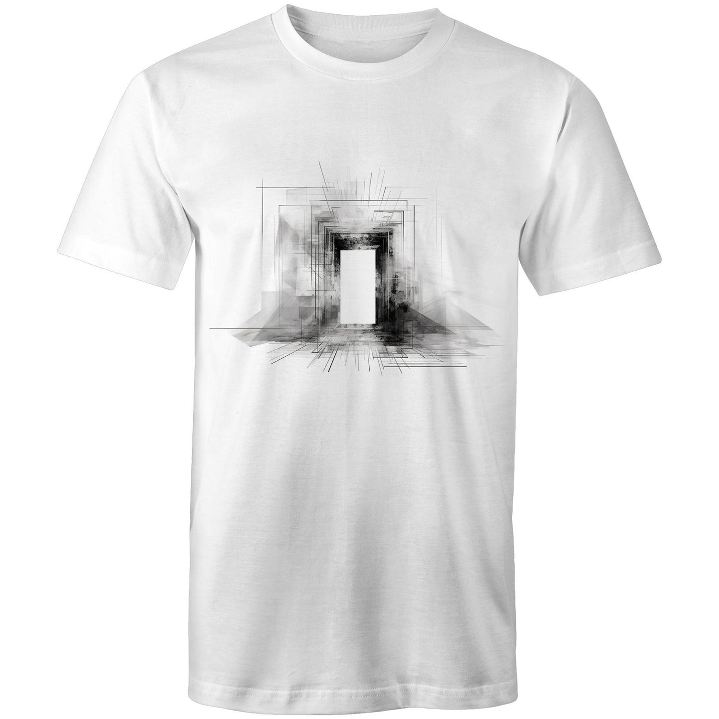 Men's Earthfolk T shirt - Portal - The Crescent Moon