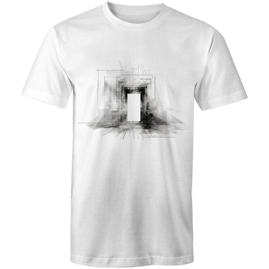 Men's Earthfolk T shirt - Portal - The Crescent Moon