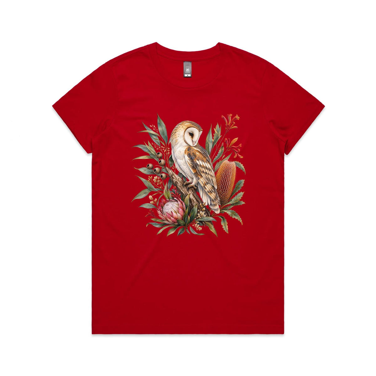 Women's Owl Botanical T-shirt