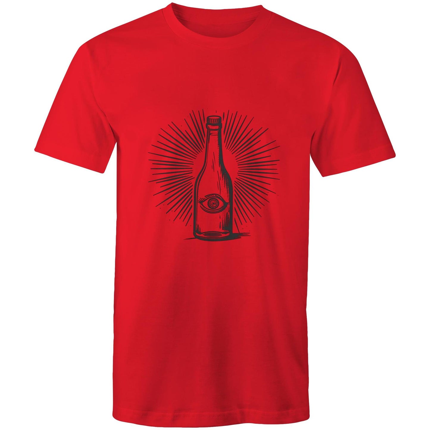 Men's Funny Beer Graphic T-Shirt | I've Seen the Light Beer Print