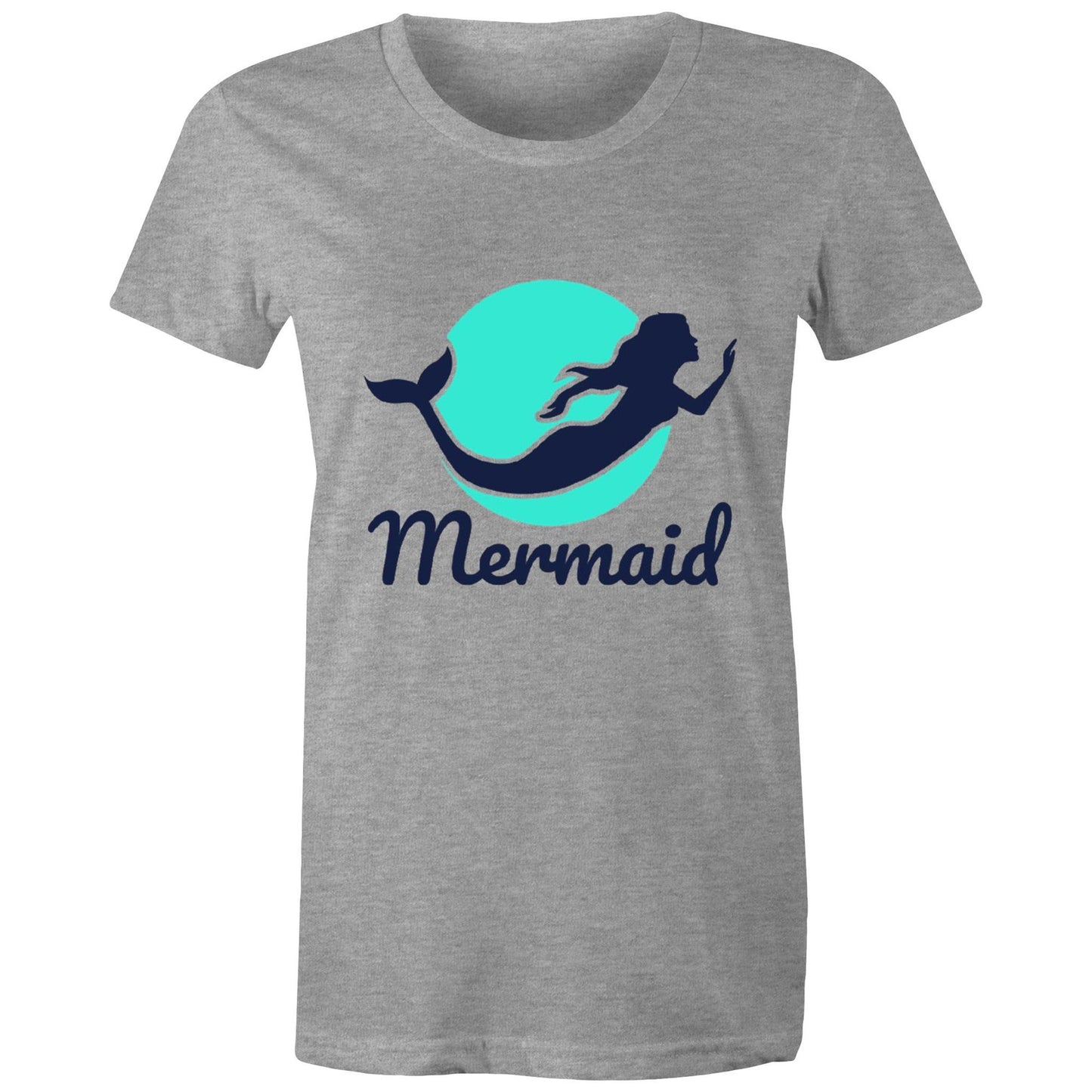 Women's Earthfolk Printed T shirt - Mermaid