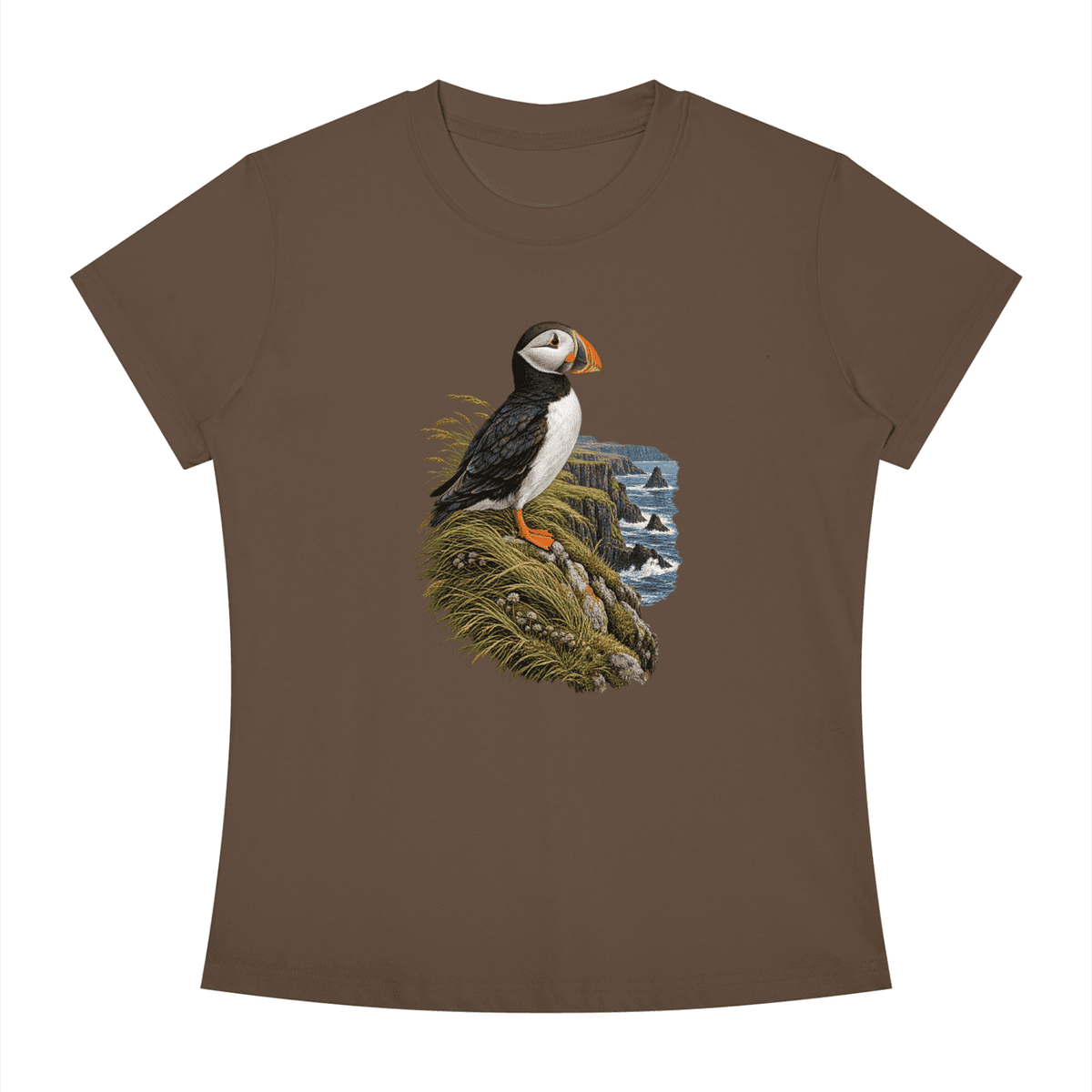 Women's Earthfolk Puffin Graphic T-Shirt