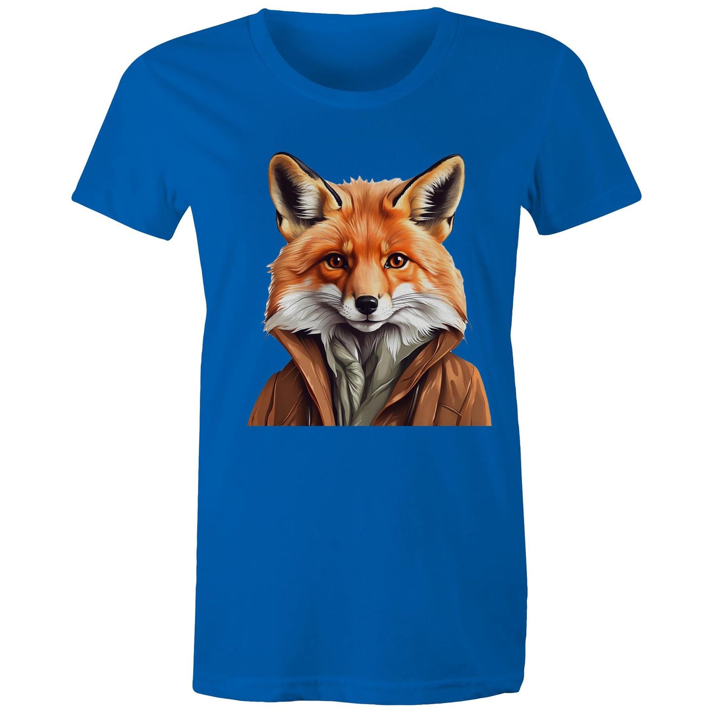 Women's Earthfolk Printed T shirt - Fantastic Fox