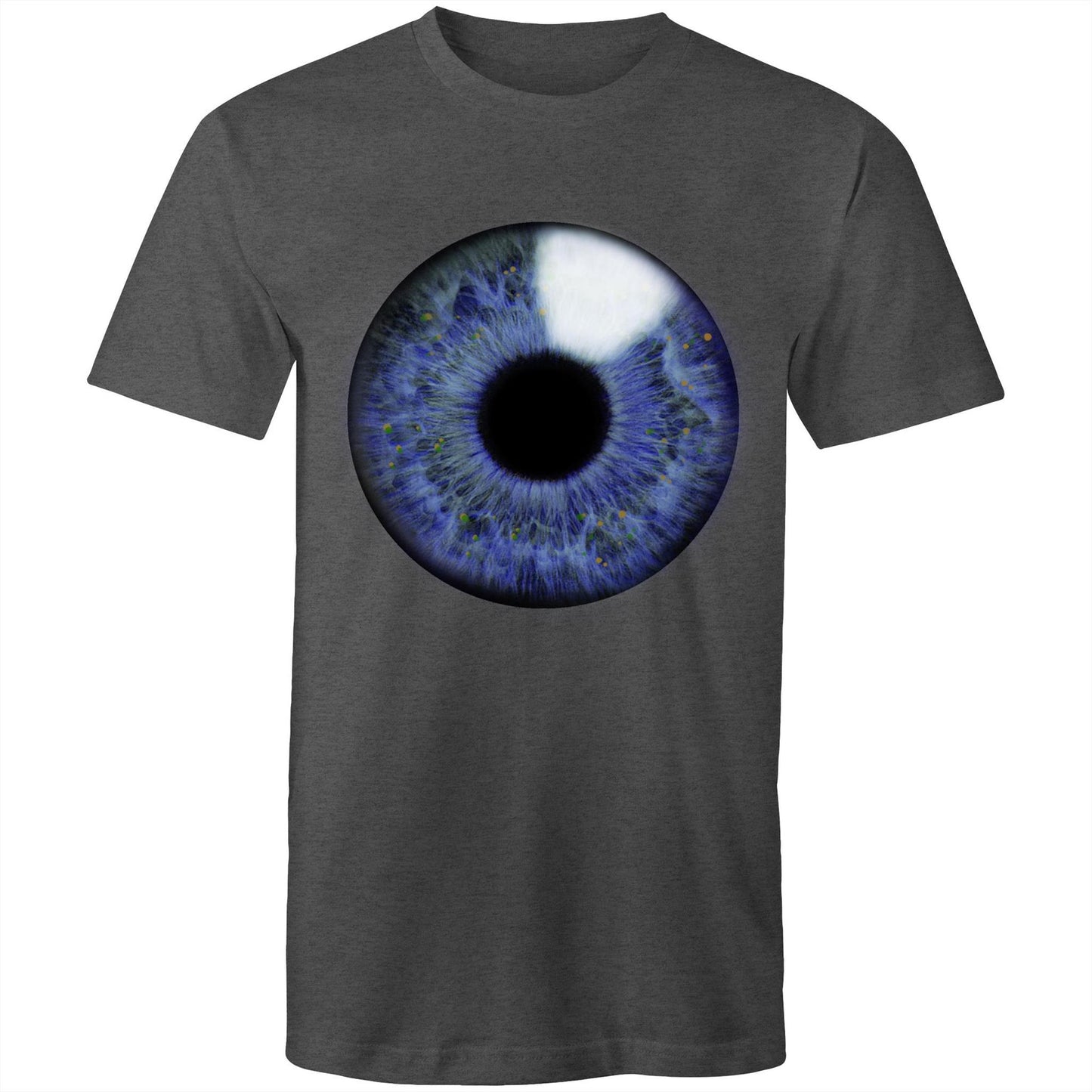 Earthfolk Printed T shirt - Mens Relaxed Fit - Eyeball - The Crescent Moon