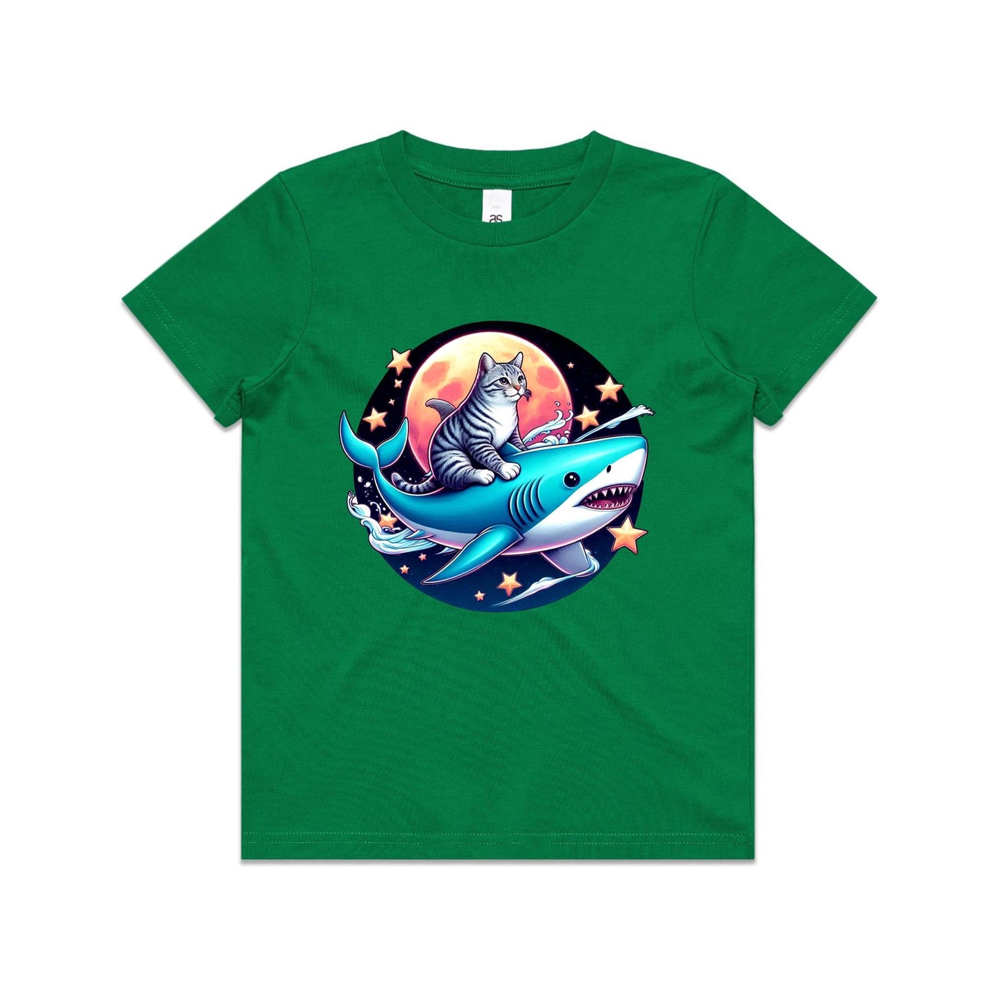 Kids Earthfolk Space Kitten T-shirt