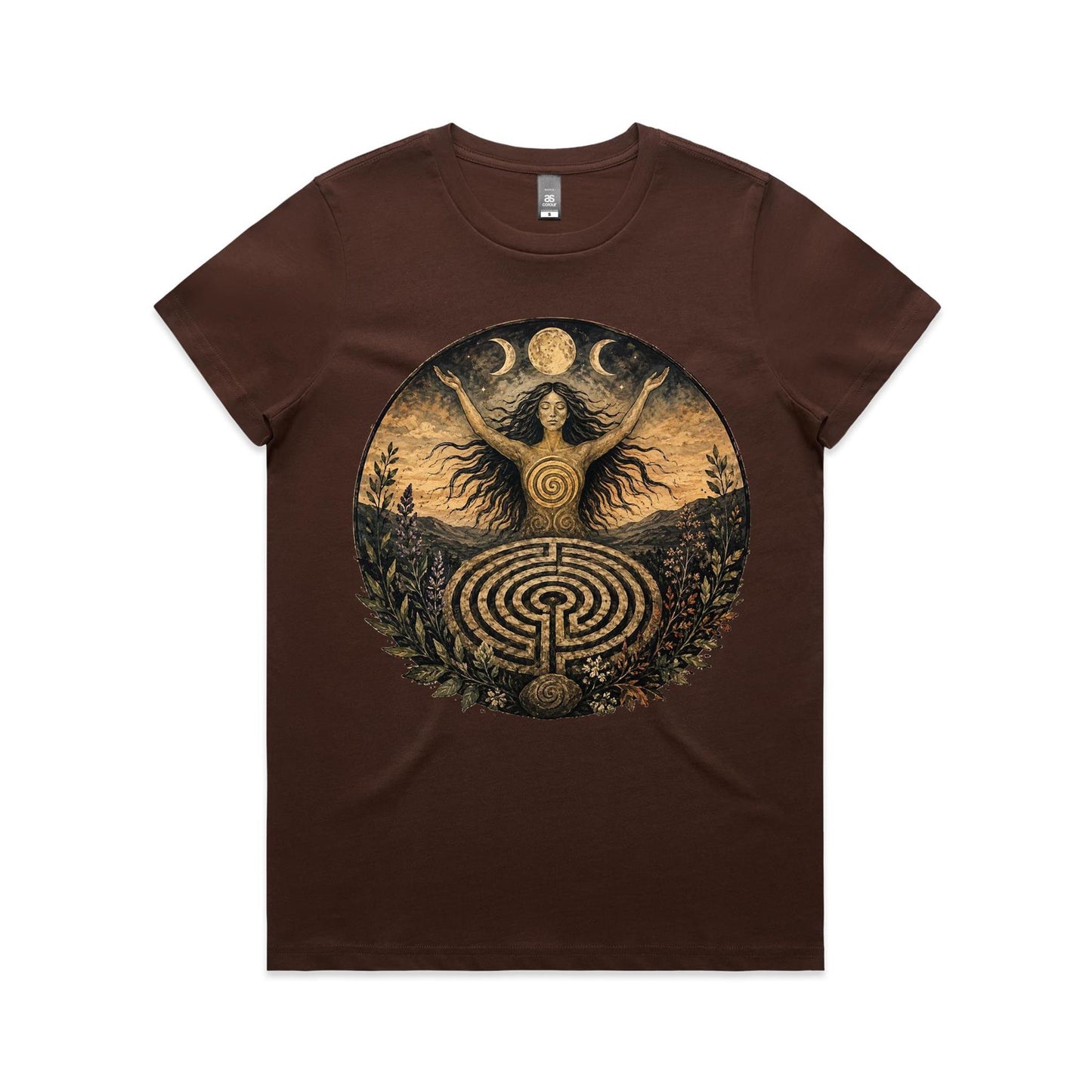 Goddess of the Labyrinth T-Shirt | Goddess Graphic Tee