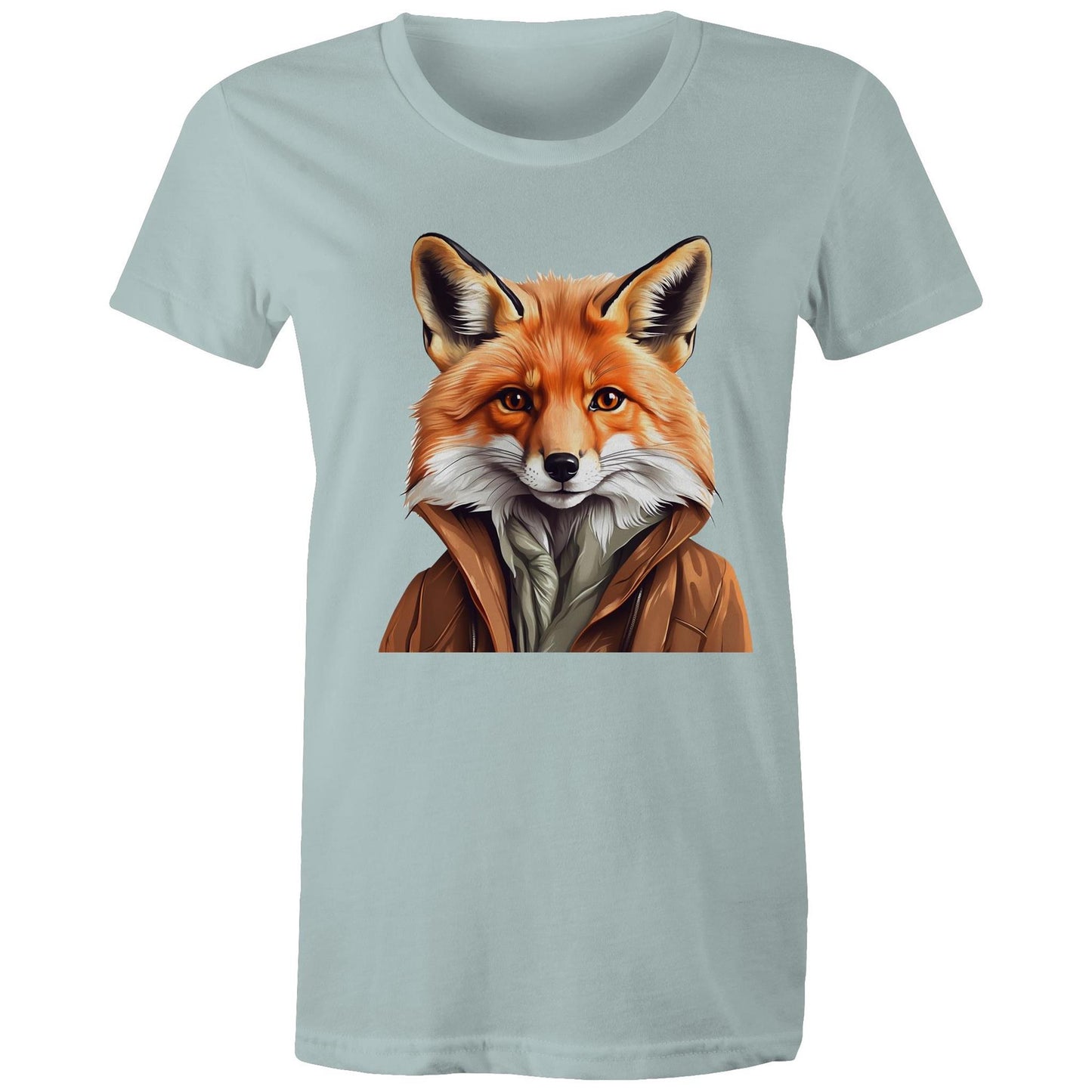 Women's Earthfolk Printed T shirt - Fantastic Fox