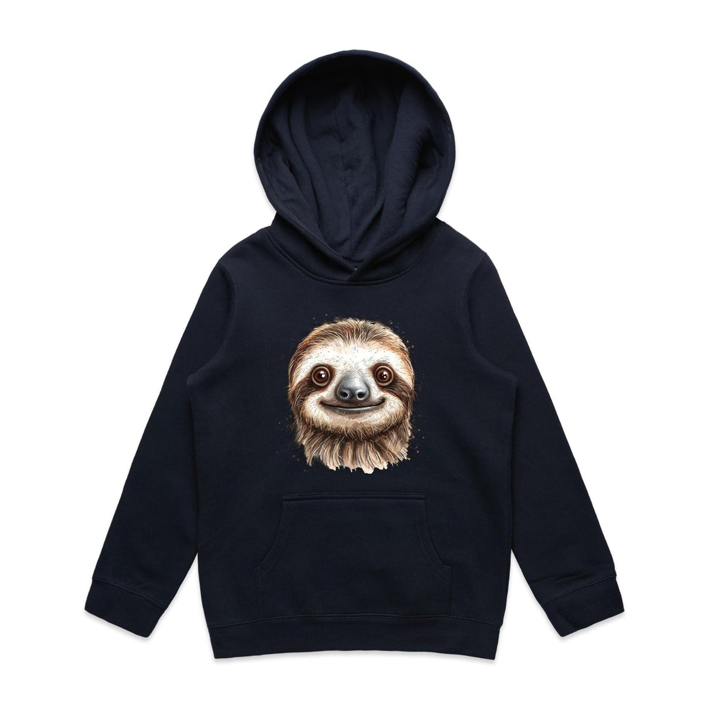 Kids Earthfolk Hoodie - Sloth - The Crescent Moon