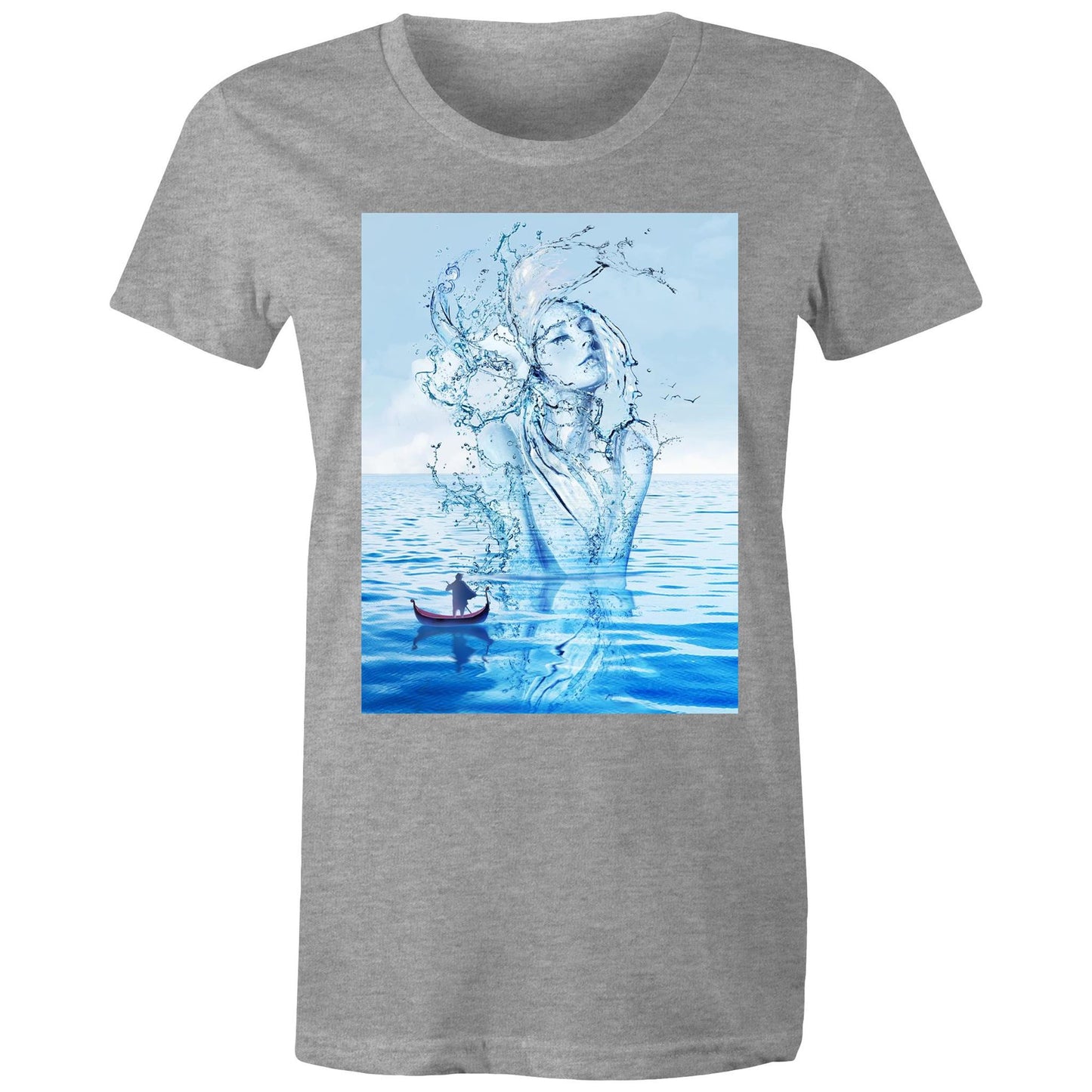 Women'S Earthfolk Printed T shirt - Ocean Spirit