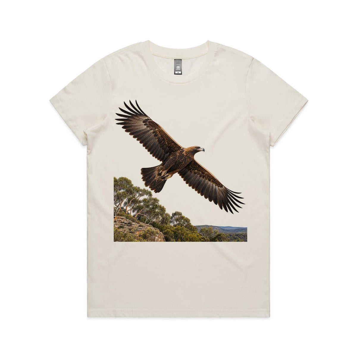 Women's Wedge Tail Eagle Graphic Printed T-shirt