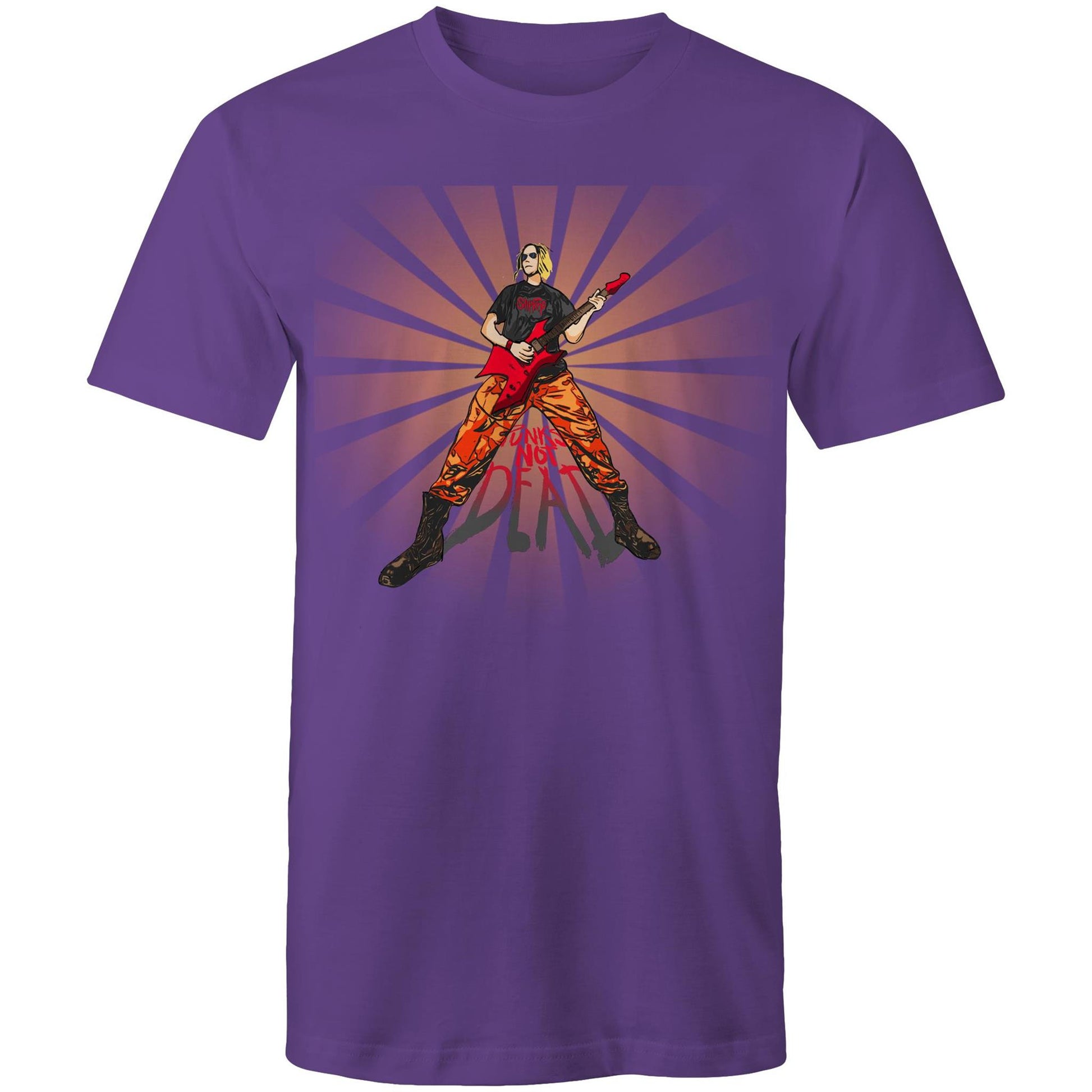 Men's Punk Rock T-Shirt | Guitar Graphic Tee